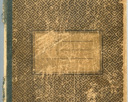 Rankraštis. Liūnės Janušytės užrašai –  virtuvės knyga (receptai). 1941 m.